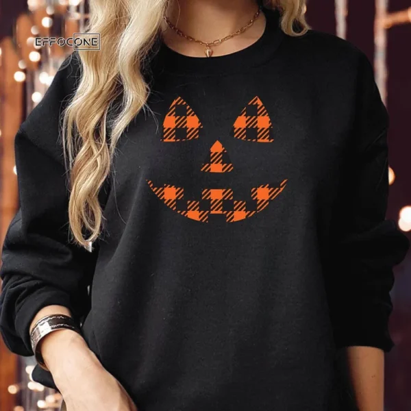 PUMKIN FACE Halloween Sweatshirt