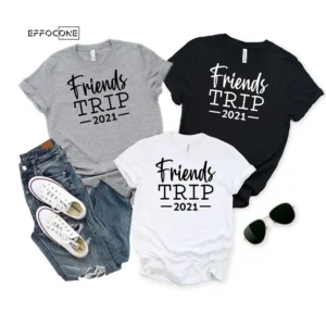 Friends Trip 2021 Vacation T-Shirt