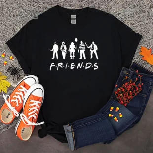 HALLOWEEN SCARY FRIENDS T shirt