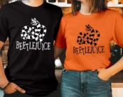 Beetlejuice Band-SNAKE Halloween T shirt