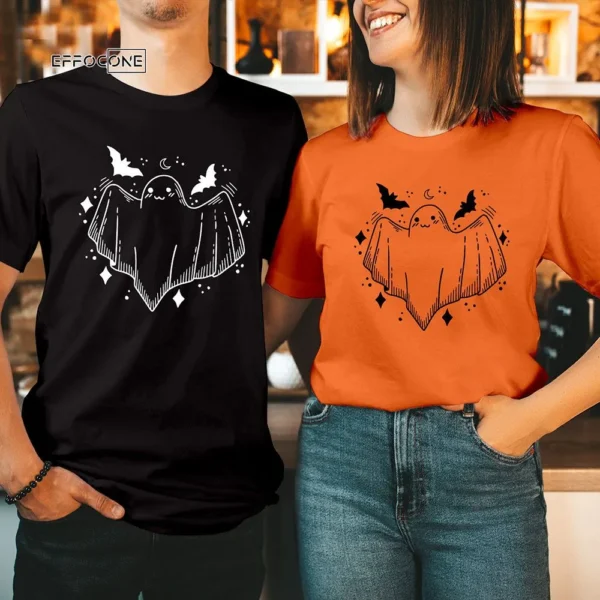 GHOST BAT Horror Scary Halloween T-shirt