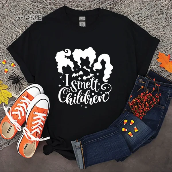 I SMELL CHILDREAN Sanderson sister Halloween T shirt
