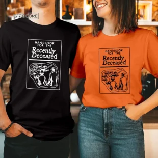 Hand Book of Recently Deceased Halloween T shirt