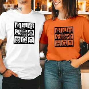 The Psycho Bunch Halloween T shirt