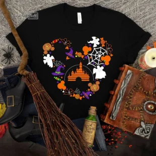 Disney Mickey Head Halloween T-Shirt