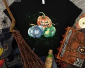 Spooky Pumpkins Halloween Funny T-Shirt