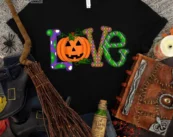 Halloween Pumkins Love Funny Shirt