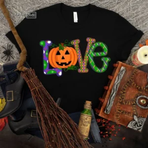 Halloween Pumkins Love Funny Shirt