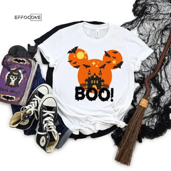 Disney Halloween Boo Mickey T-Shirt