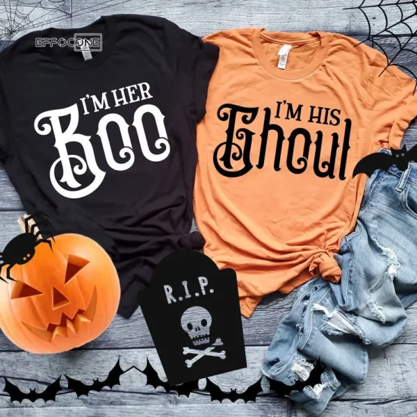 Im Her Boo, Im His Ghoul T-Shirt