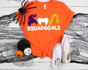 Squad Goals Halloween Witch T-Shirt