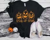 Trick or Treat Halloween Witch T-Shirt