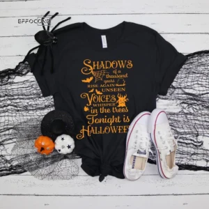 Black Cat Halloween T-Shirt