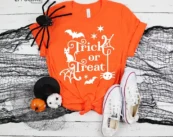 Trick or Treat Funny Halloween T-Shirt