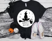 Namaste Witches Funny Halloween T-Shirt