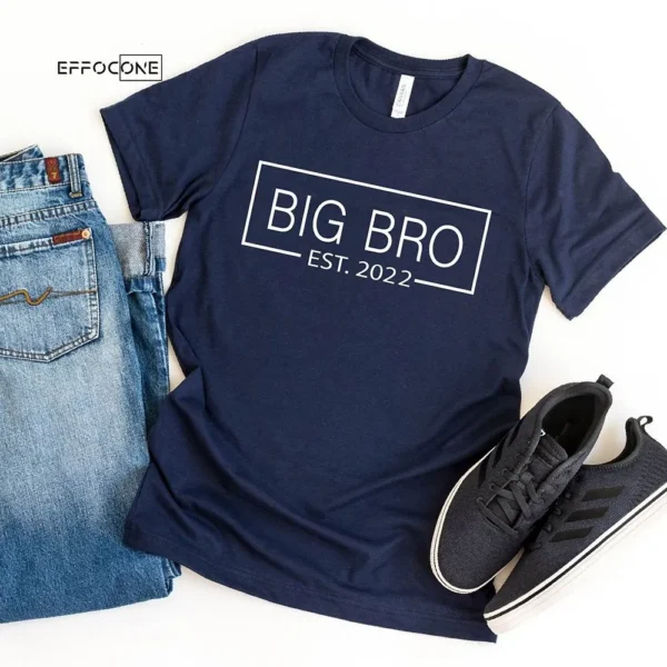 Big Bro Promoted Est. 2022 T-shirt