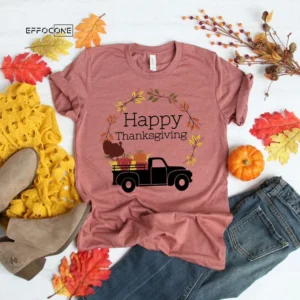 Happy Thanksgiving Truck T-Shirt