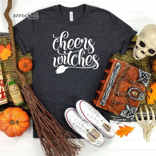 Cheers Witches Halloween T-Shirt
