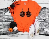 Halloween Skeleton Hands T-Shirt