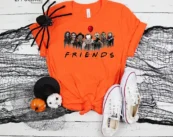 Halloween Friends Scary Movies T-Shirt