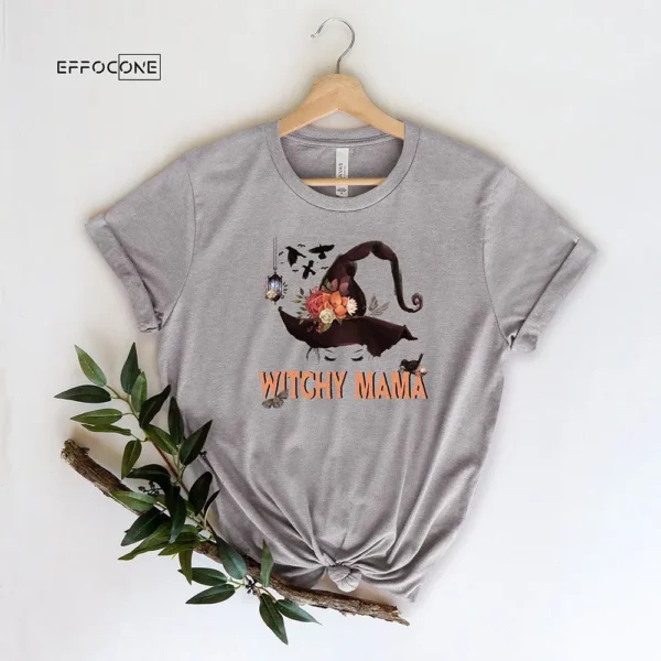 Witchy Mama Halloween T-shirt