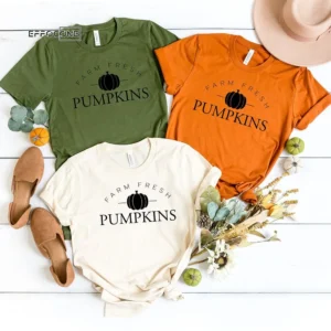 Farm Fresh Pumpkins Thankgiving T-Shirt