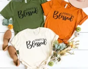 Simply Blessed Thankgiving T-Shirt