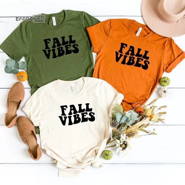 Fall Vibes Thankgiving T-Shirt