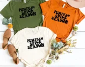 Pumpkin Spice Season Thankgiving T-Shirt