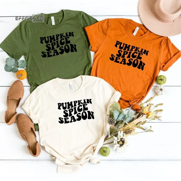 Pumpkin Spice Season Thankgiving T-Shirt
