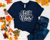 Fall Vibes Thanksgiving T-Shirt