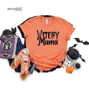 Witchy Mama Halloween Funny T-Shirt