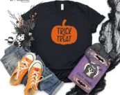 Trick Or Treat Halloween Funny T-Shirt