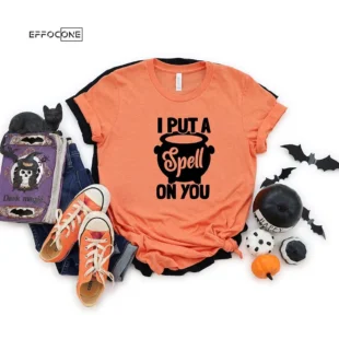 I Put A Spell On You Halloween T-shirt