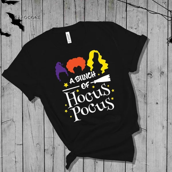 A Bunch Of Hocus Pocus I Smell Children Halloween T-Shirt