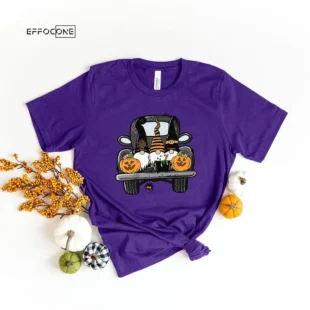 Halloween Truck Gnome T-Shirt