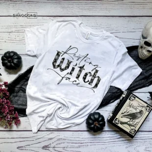 Resting Witch Face Halloween T-Shirt