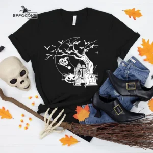 Halloween Pumpkin Tree T-Shirt