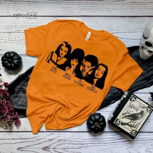 Morticia Addams Family Think Like Lily Work It Like Elvira T-shirt
