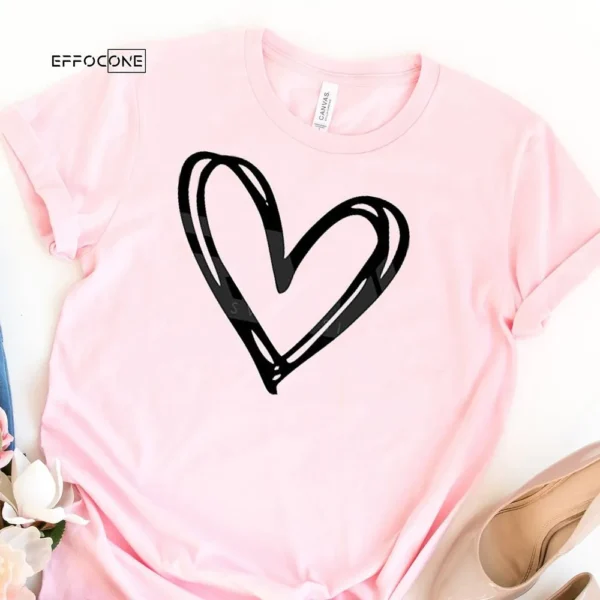 Heart Love Valentine T-Shirt