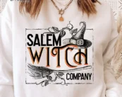 Salem Witch Company Halloween T-shirt