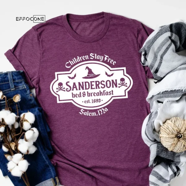 Sanderson Bed and Breakfast Halloween T-shirt