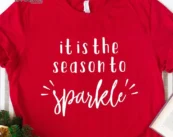 It Is The Season To Sparkle Christmas T-Shirt