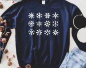 Snowflake Winter Christmas T-shirt