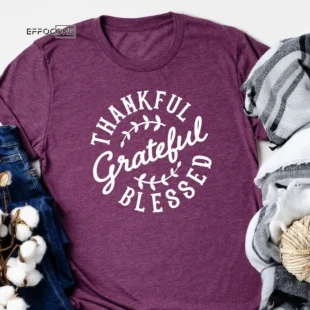 Thankful Grateful Blessed T-Shirt