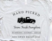 Hand Picked Farm Fresh Pumpkins T-Shirt