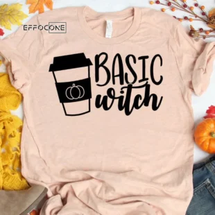 Basic Witch Happy Halloween T-Shirt