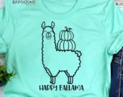 Happy Fallama Fall T-Shirt