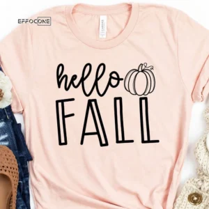 Hello Fall Pumpkin T-shirt