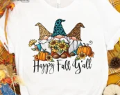 Happy Fall Yall Gnome T-Shirt